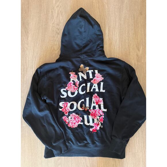 Anti Social Social Club Tops - Anti Social Social Club Cherry Blossom 2024 Edition Sweatshirt
